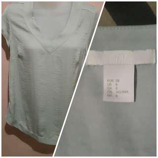 H&M silk top