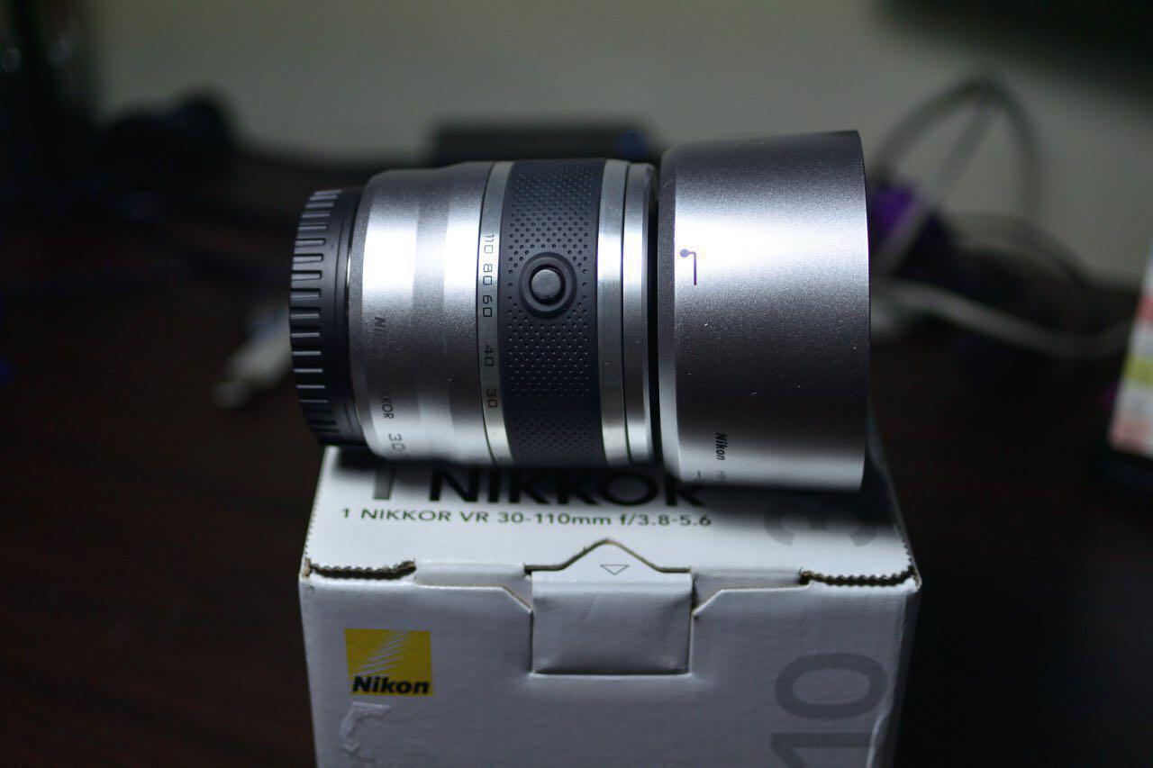 1 Nikkor Vr 30 110mm F3 8 5 6 Lens Silver Photography Lenses On Carousell