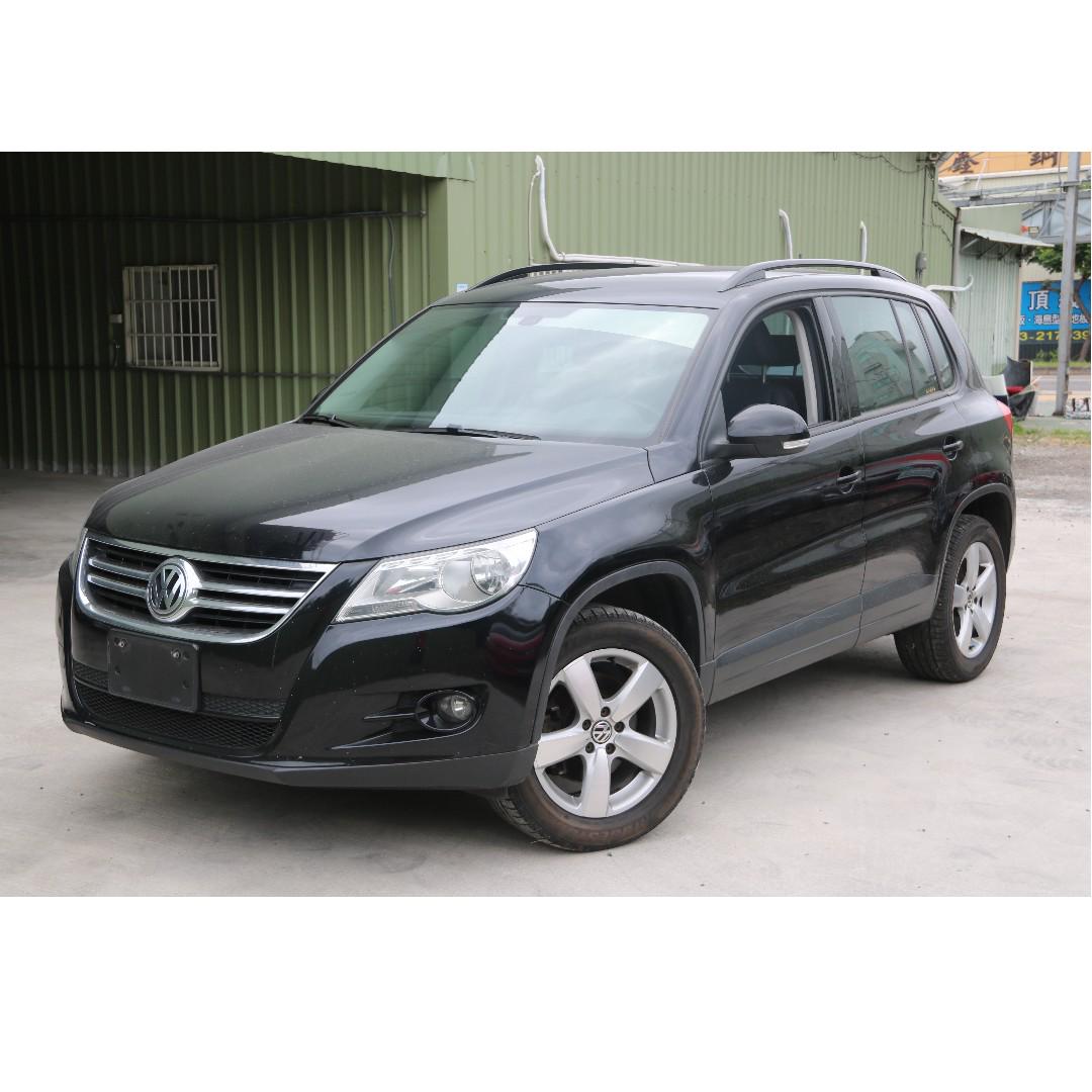 10年福斯tiguan 2 0 Suv 黑色專營台灣優質認證中古車 二手車 汽車 汽車出售在旋轉拍賣