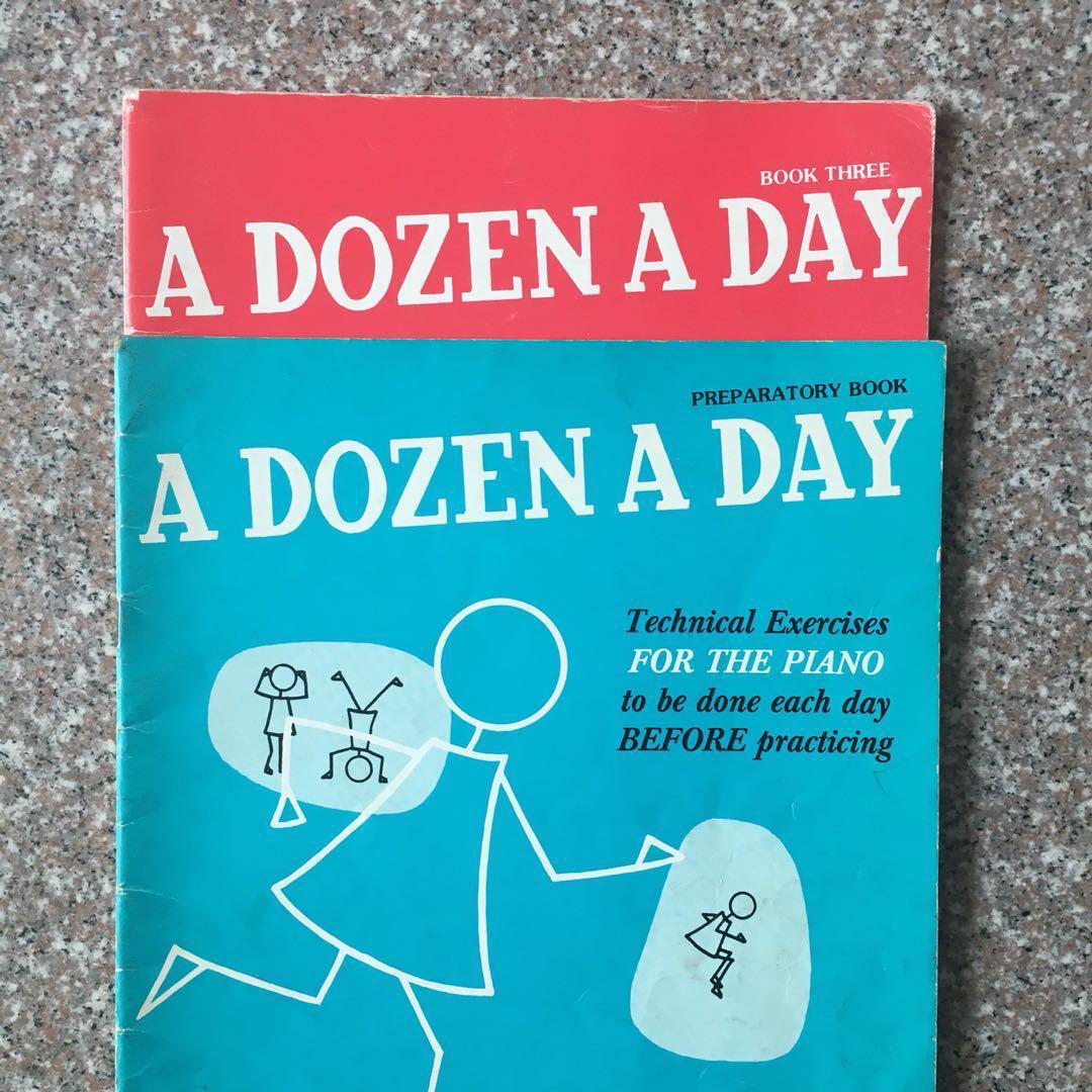 A Dozen A Day Piano Technical Exercises Book Music Media Cds
