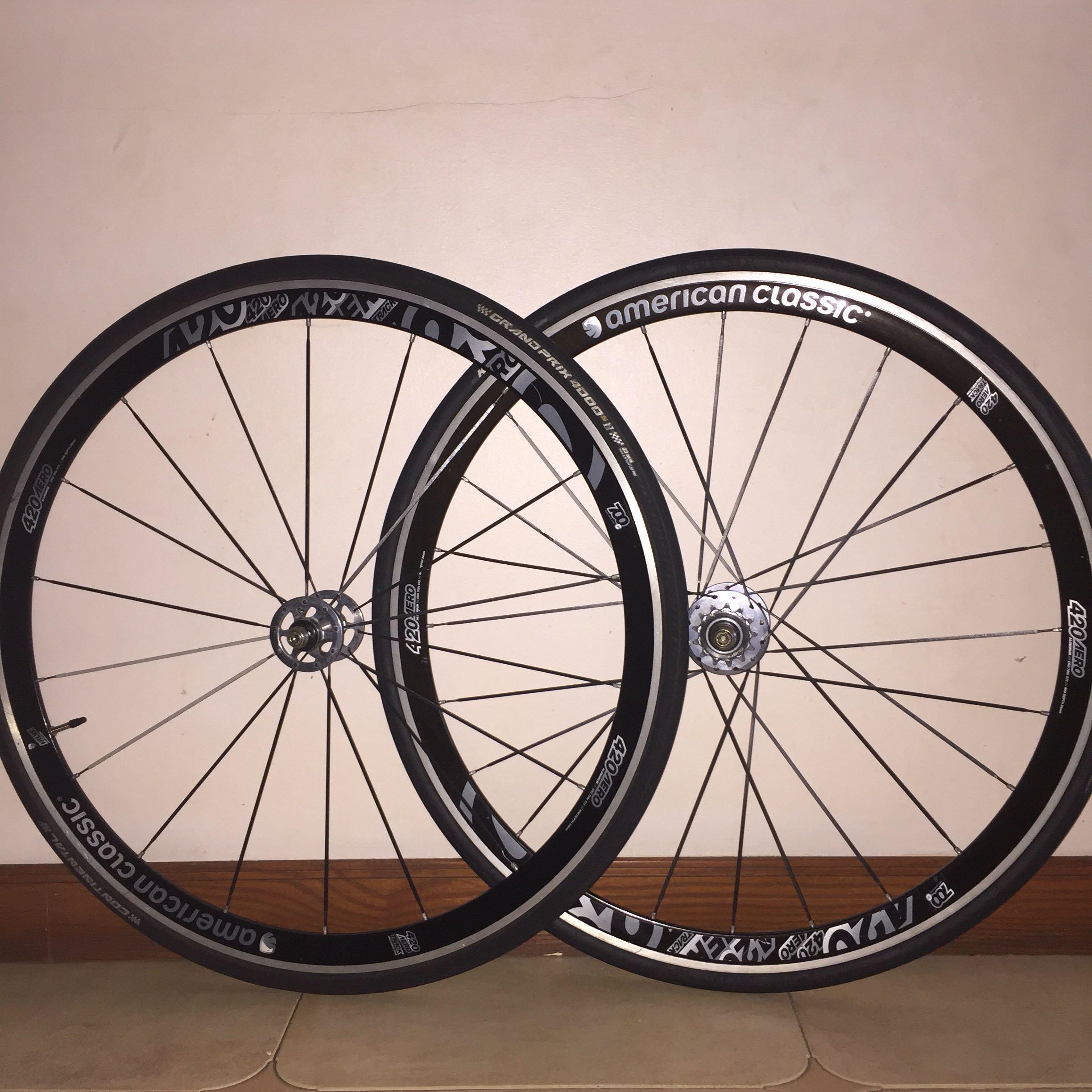American Classic Fixie wheelset