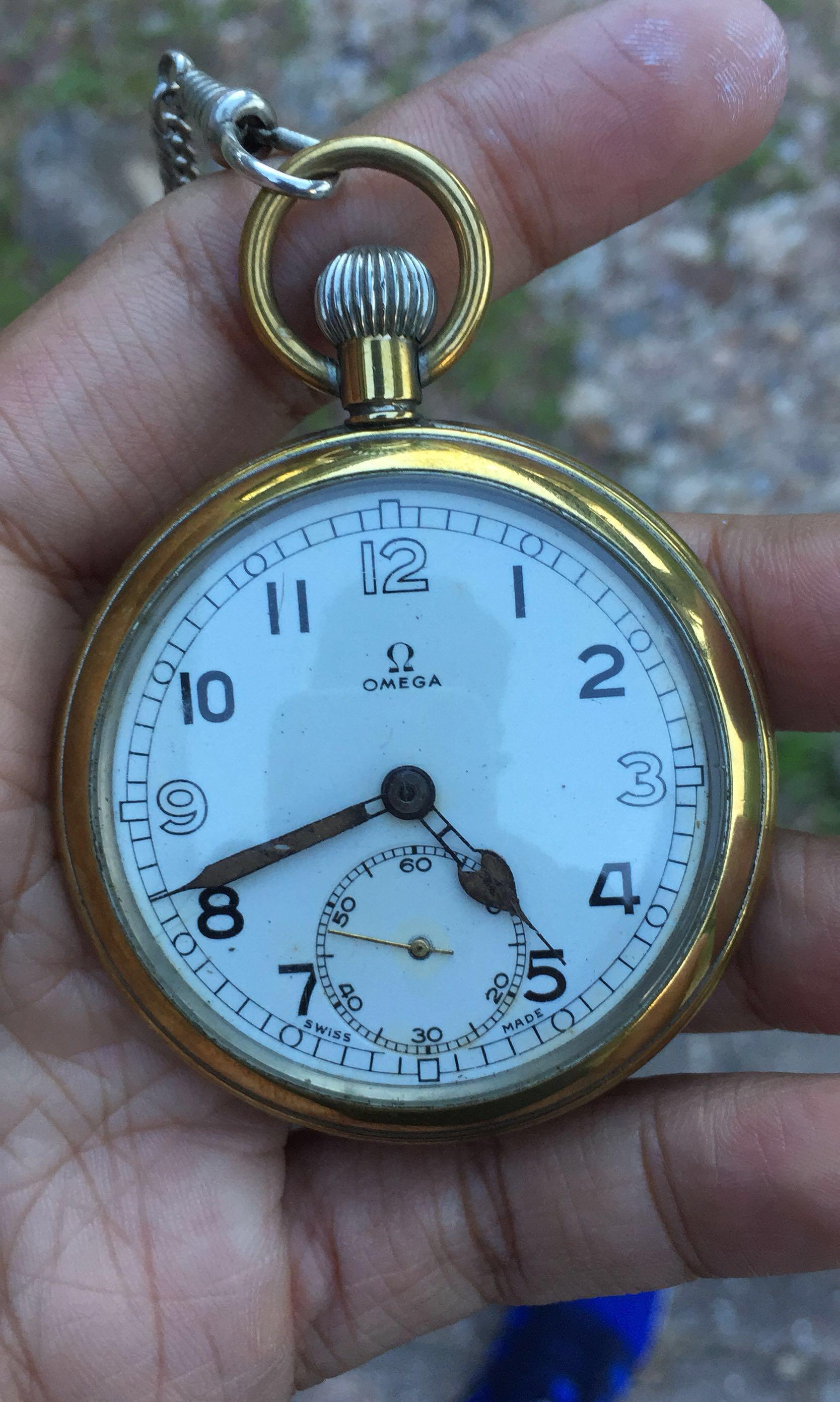 Vintage omega pocket watch Clearance