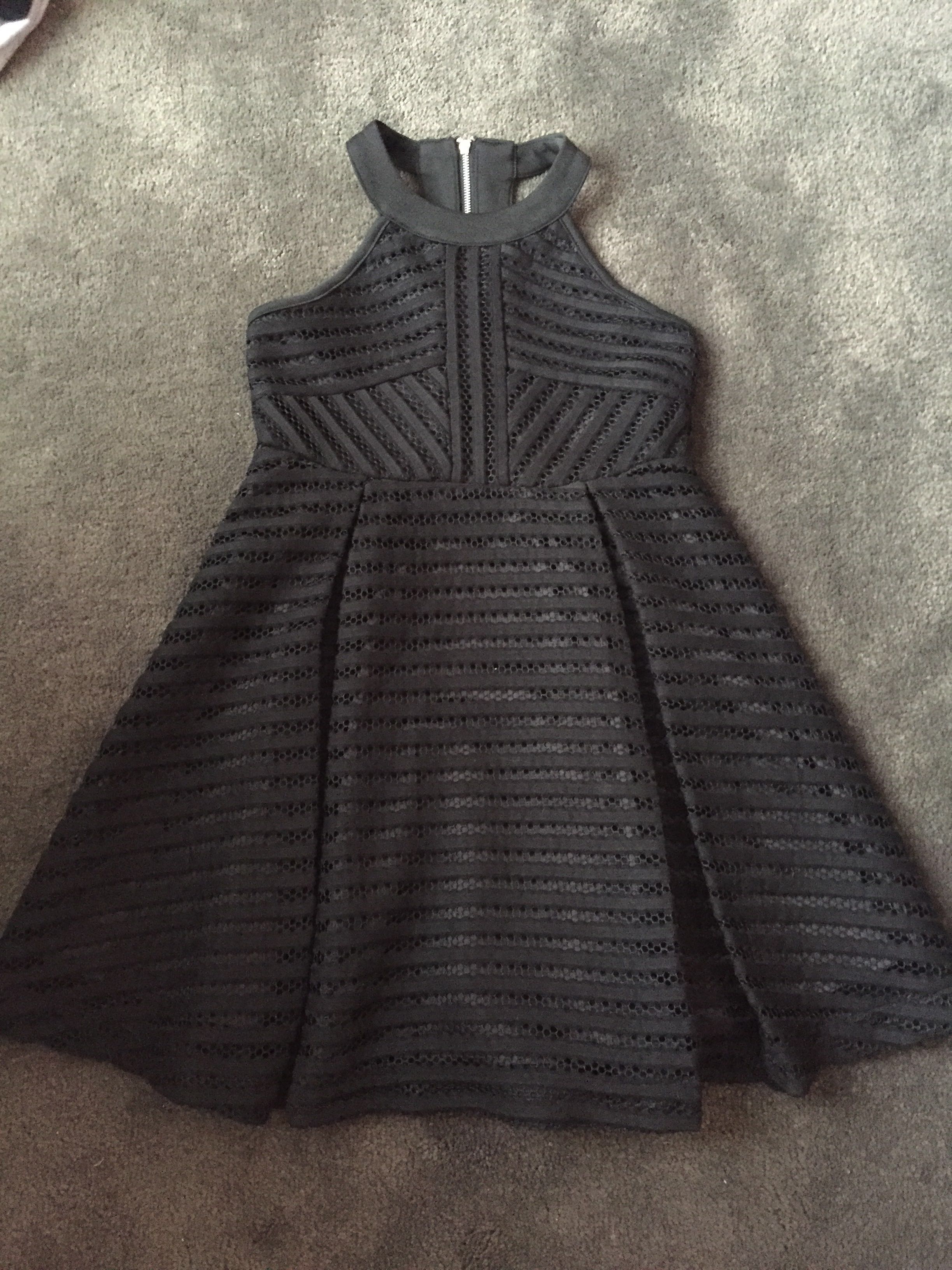bardot junior black dress