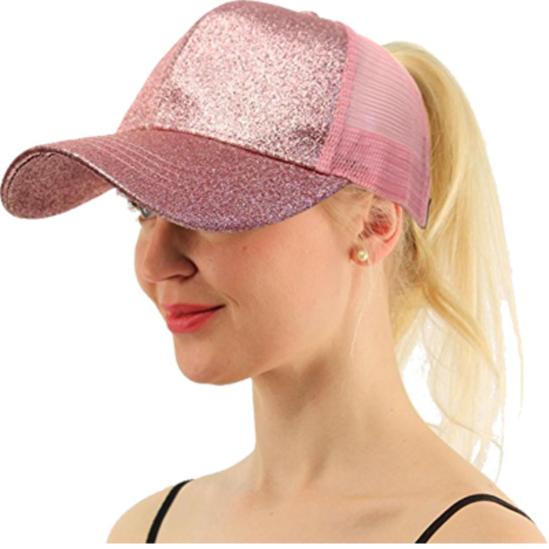 pink womens baseball caps