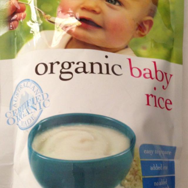 bellamy baby rice 4 month