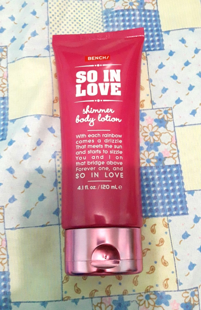Bench So In Love Shimmer Body Lotion Health Beauty Skin Bath