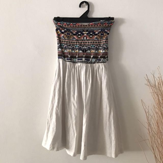 beaded summer dress