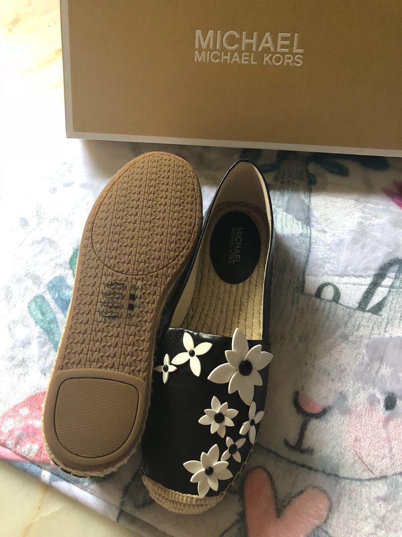 BN Authentic MK shoes Lola Flats Espadrilles