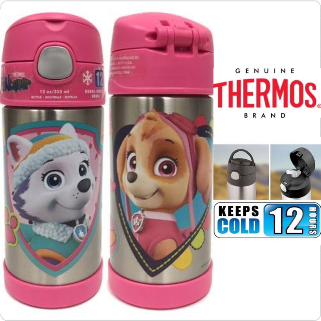 paw patrol thermos