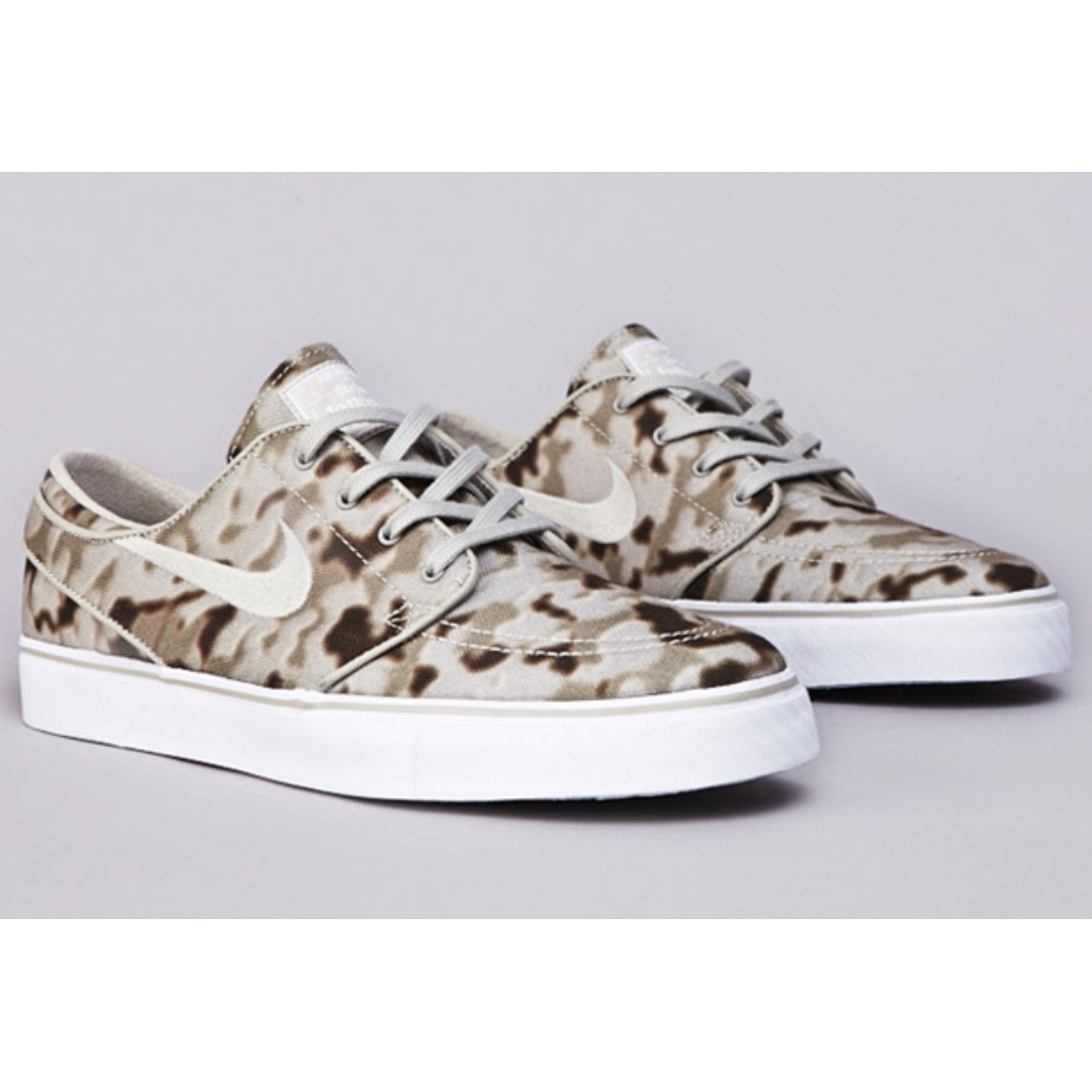 BNIB Nike SB Stefan Janoski Desert Camo Men s Fashion Footwear Sneakers on Carousell
