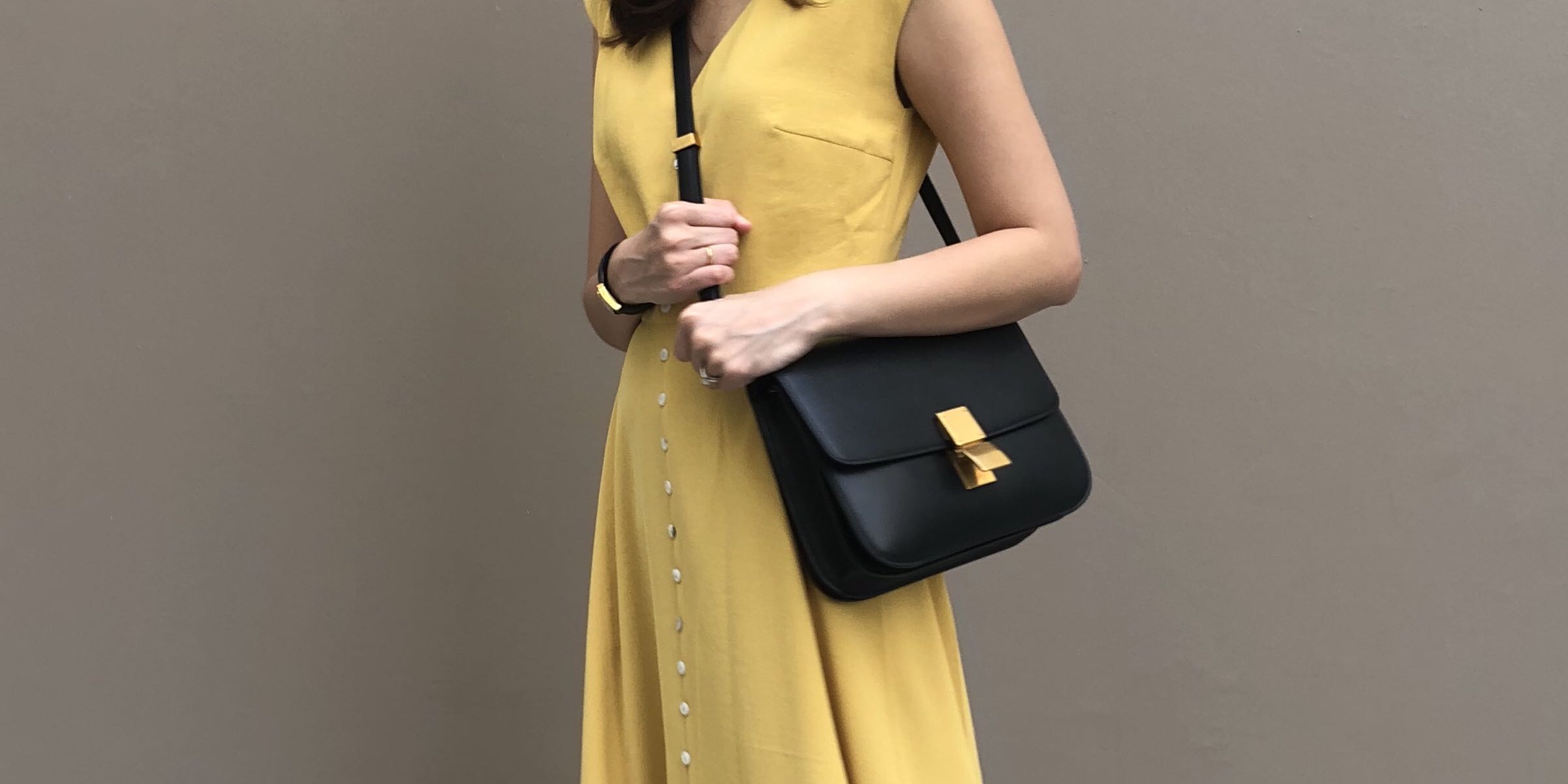 celine box yellow