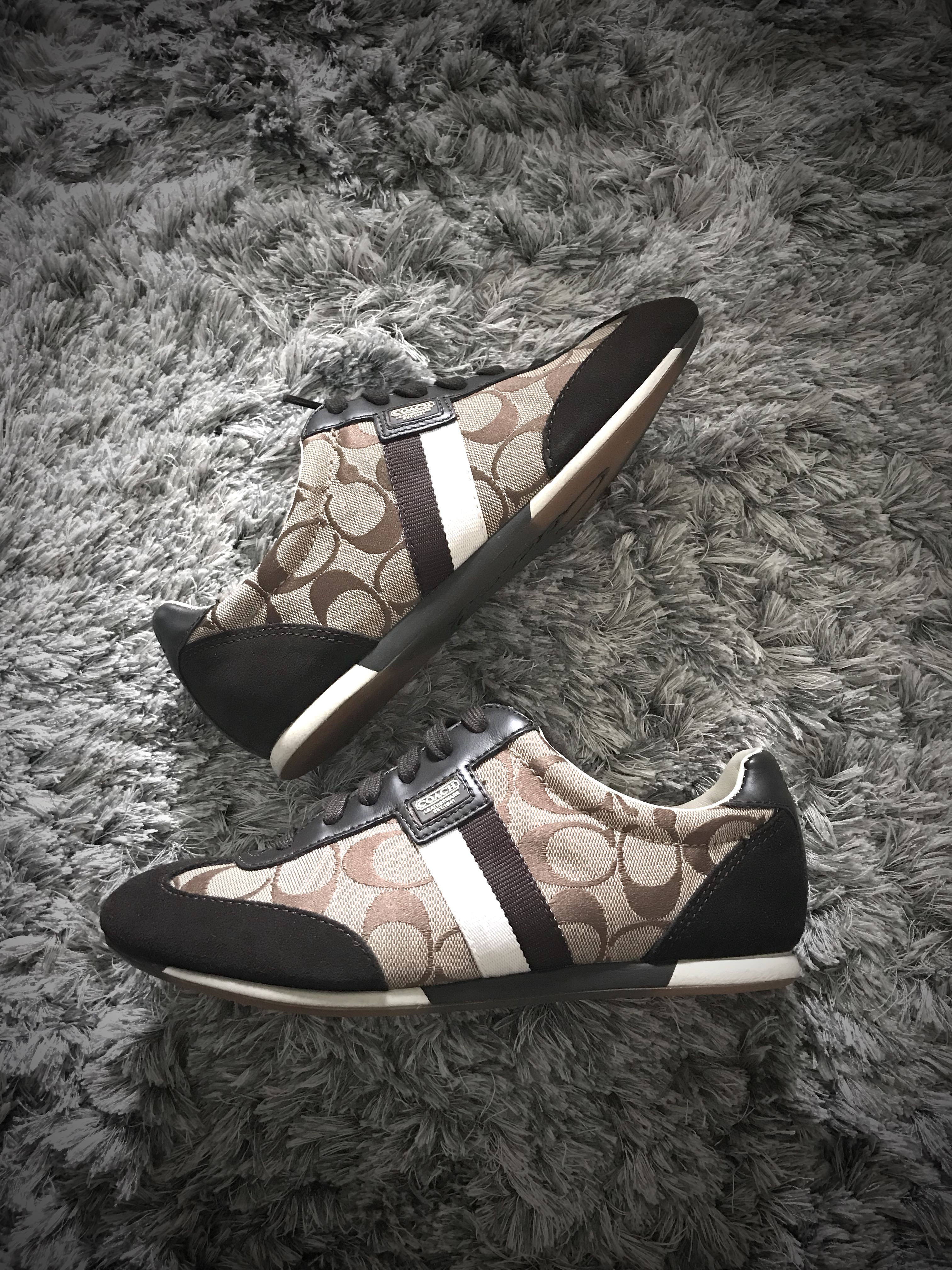 coach monogram sneakers