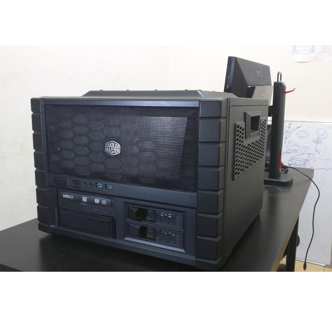 Cooler Master Haf Xb Evo High Air Flow Test Bench And Lan Box