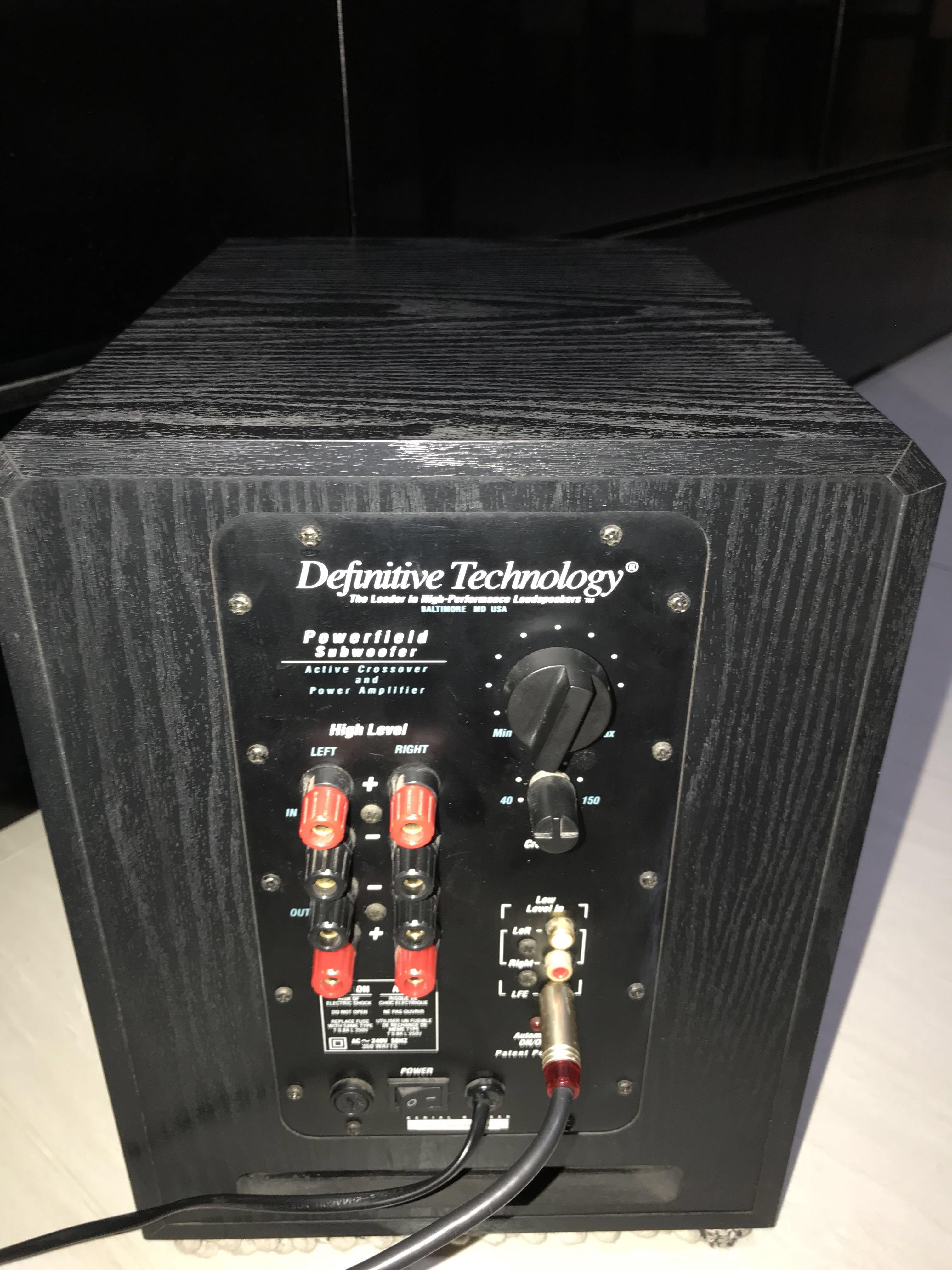 Definitive technology procinema 100 online