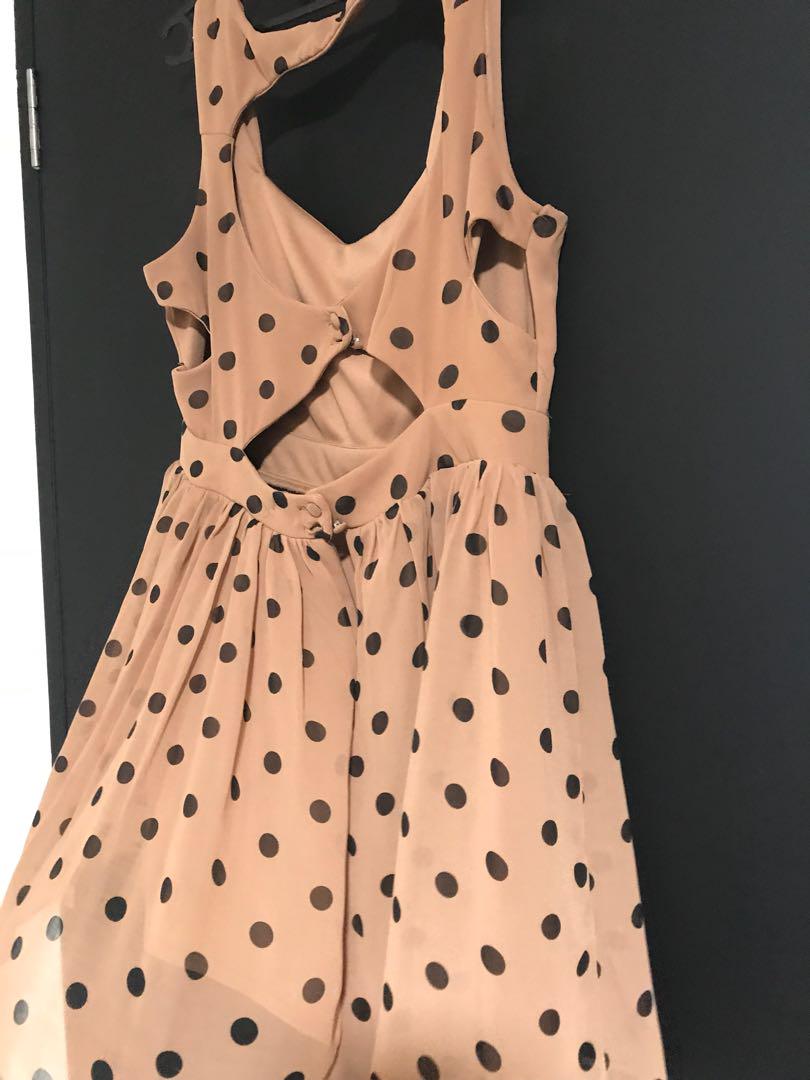 dotti polka dot dress