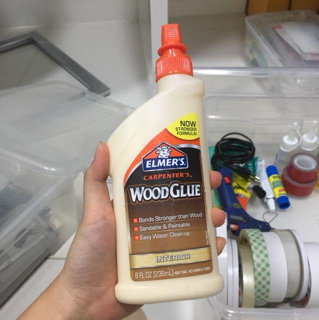 Elmers Wood Glue, Hobbies & Toys, Stationery & Craft, Craft Supplies