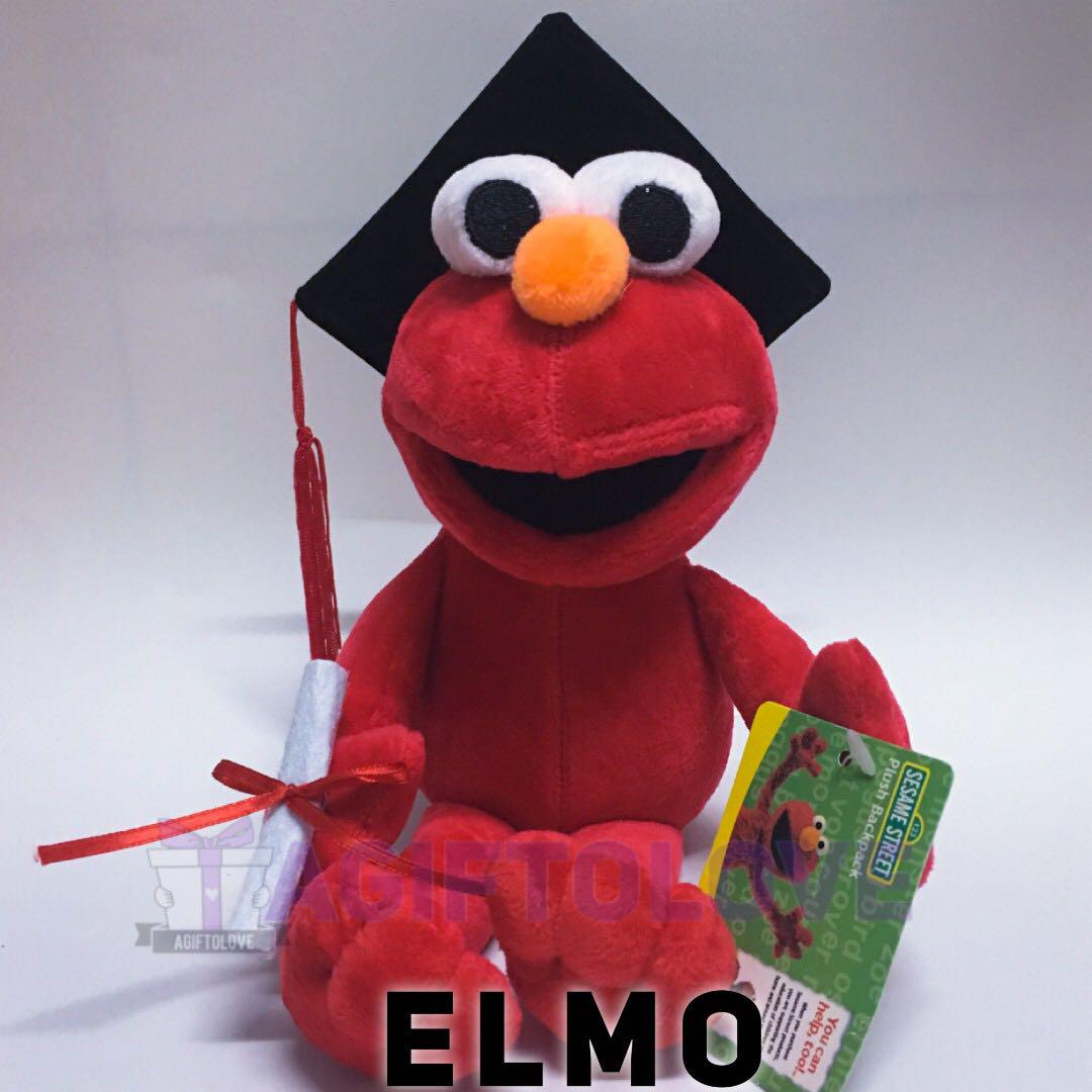 Elmo Graduation Plush Gift Set Toys Games Stuffed Toys On