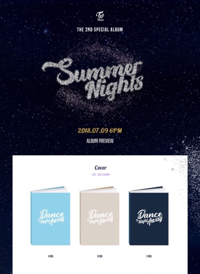 Ems Preorder Twice Dance The Night Away Special Album Entertainment K Wave On Carousell