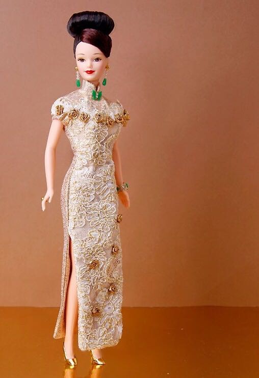 Golden QI-PAO Barbie