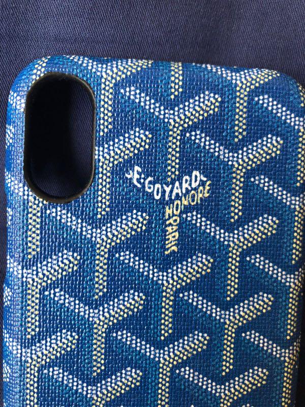 Goyard iphone X case, Mobile Phones & Gadgets, Mobile & Gadget Accessories,  Cases & Sleeves on Carousell