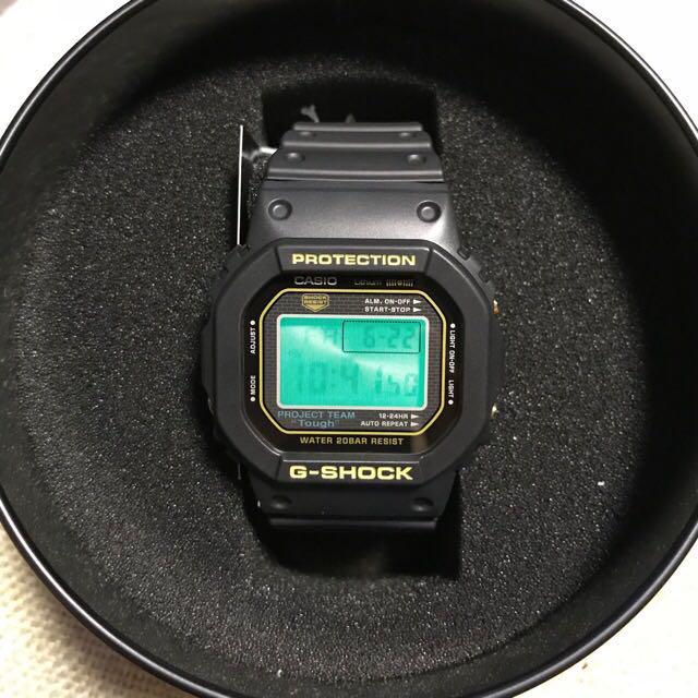 G SHOCK DW 5035D 1BDR 35th Anniversary Origin Gold Mobile