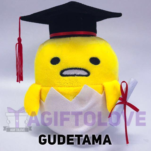Get Wallpaper Gudetama Egg Shell Graduation Plush Gift Set Toys Games Bricks Figurines On Carousell For Android