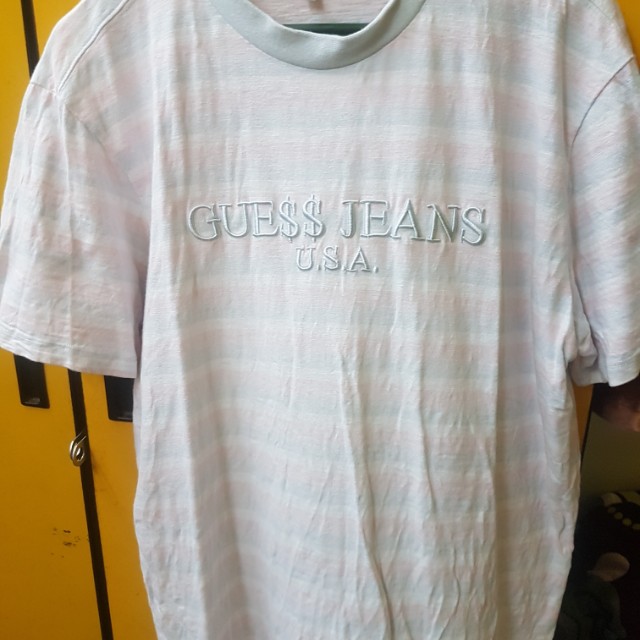 Guess Asap Rocky Cotton Candy, Men's Fashion, Tops & Sets, Tshirts