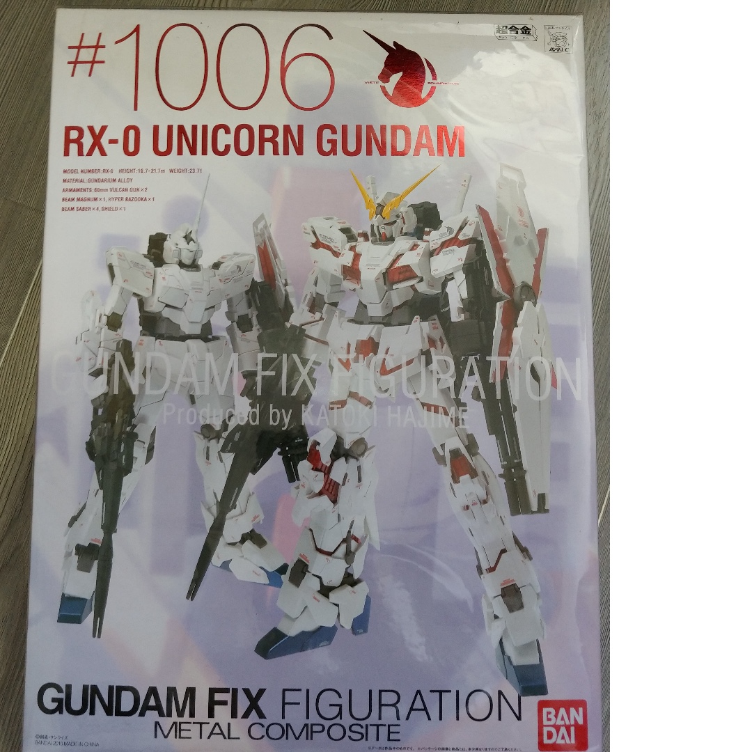 Gundam Fix Figuration Metal Composite GFF MC #1006 RX-0 Unicorn