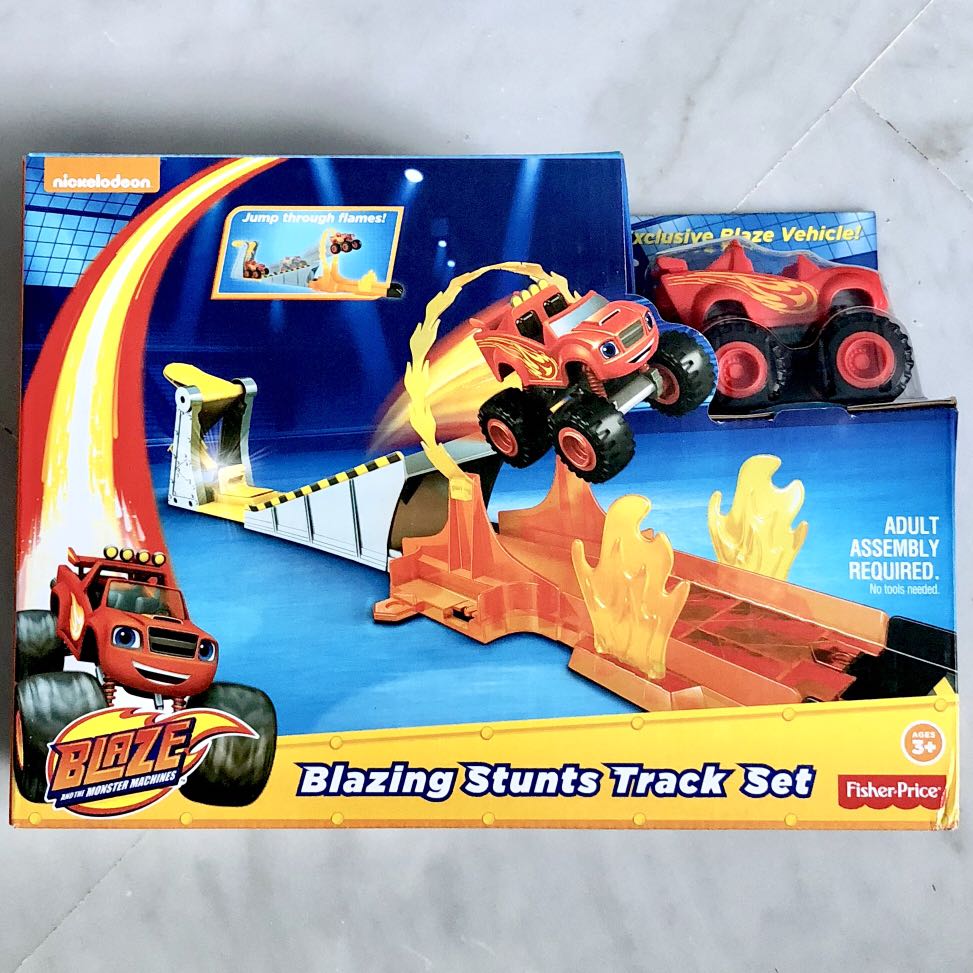 blaze and the monster machines track set