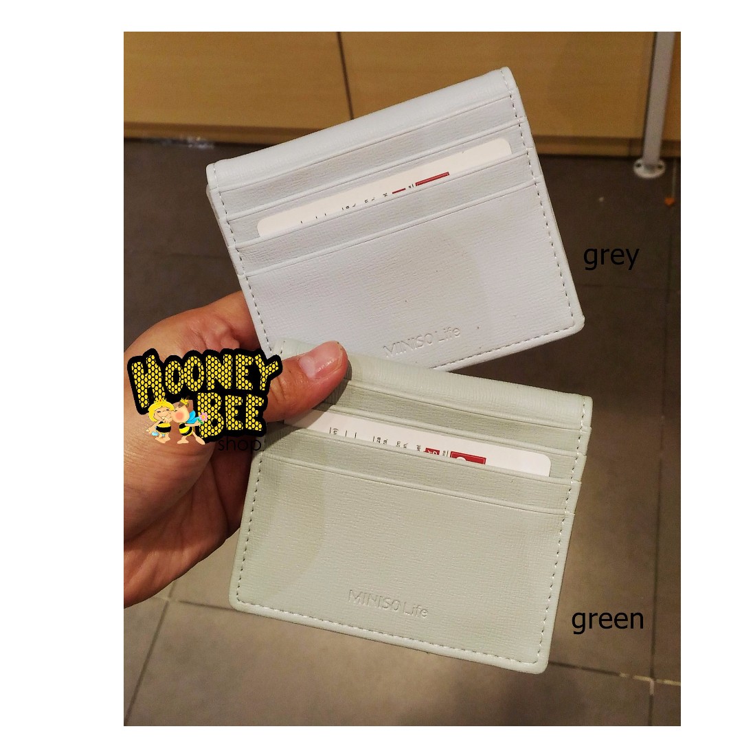 Japan Quality Dompet Short Simple Miniso Dompet Kartu Koin Wanita Olshop Fashion Olshop Wanita Di Carousell