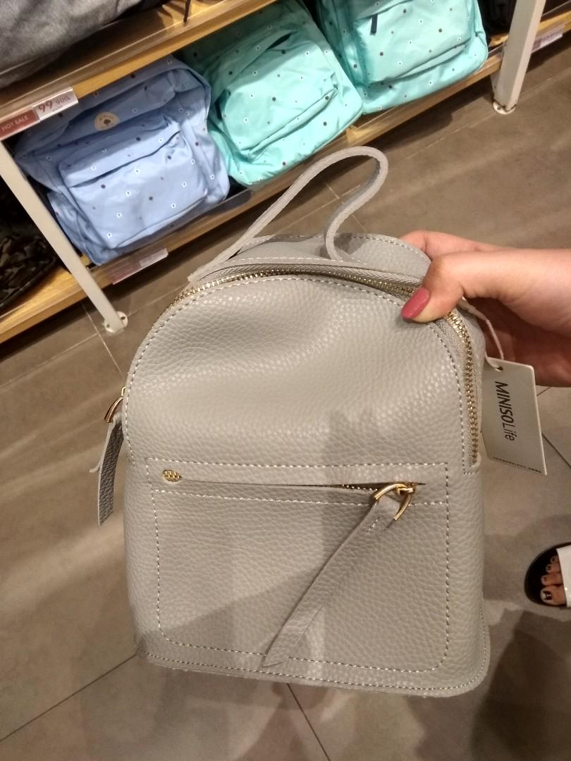 tas sling bag miniso