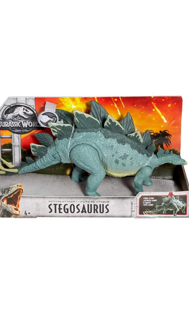 action attack stegosaurus