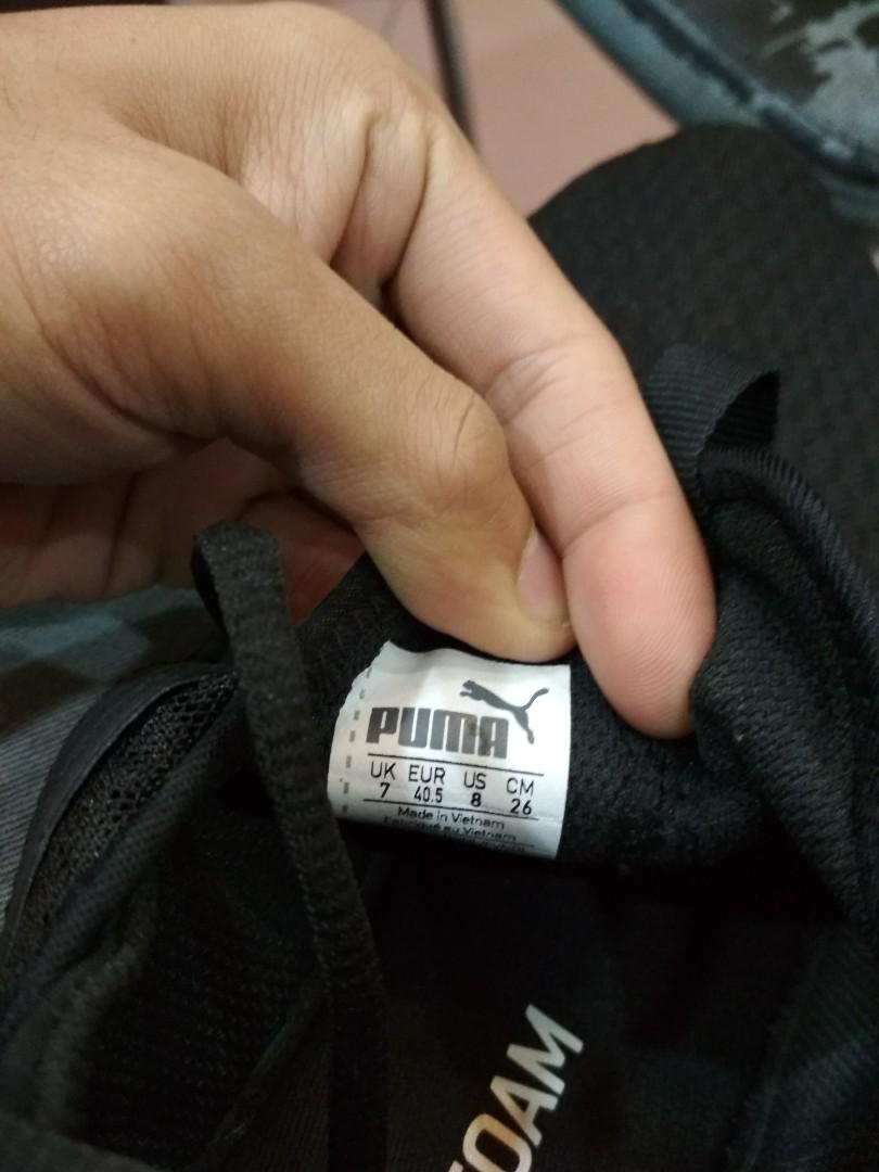 kasut puma soft foam