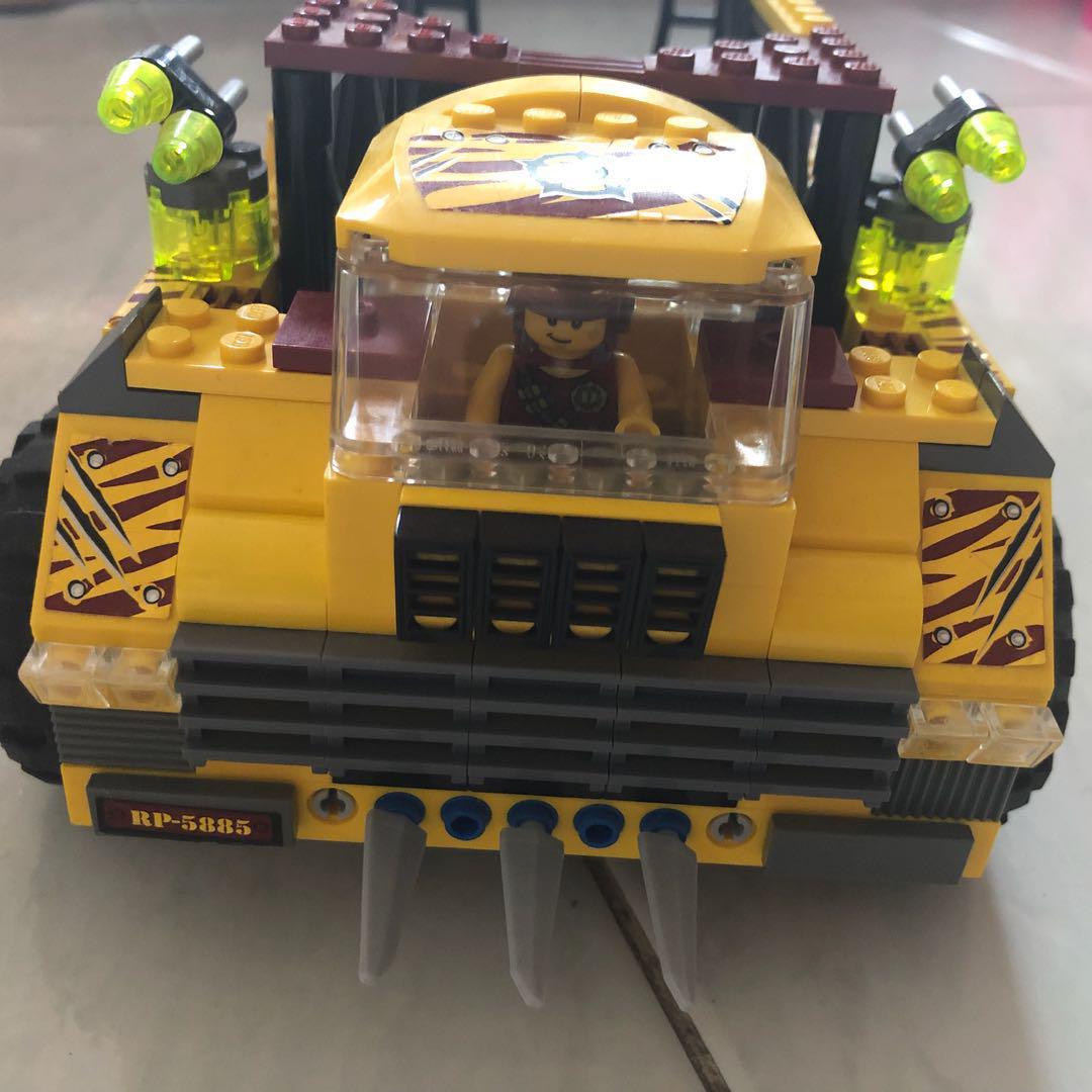lego 5885 dino triceratops trapper