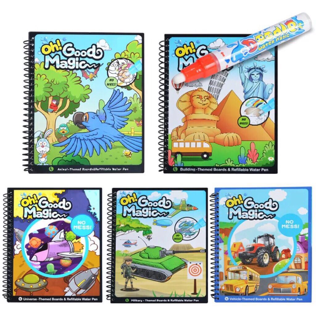 Magic Water Colour Book, Hobbies & Toys, Books & Magazines ...