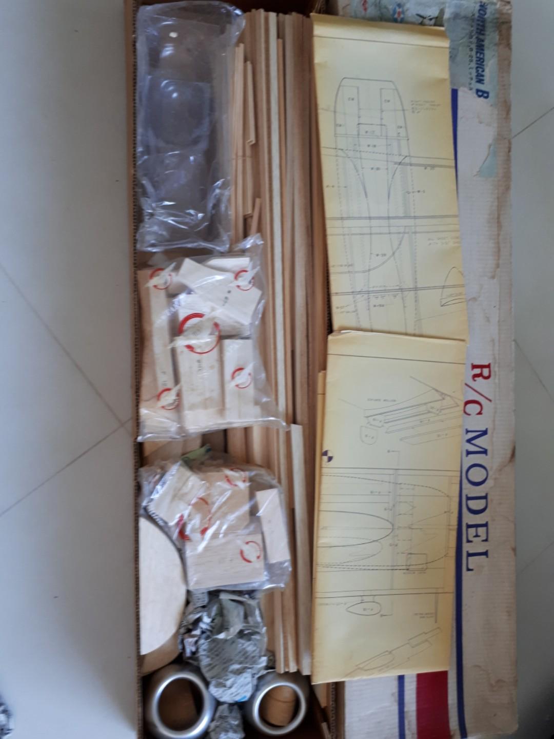 Marutaka / Royal B25 airplane kit, Hobbies & Toys, Toys & Games on