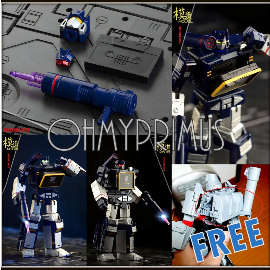 Transformers MODEL-002 MP-13 Masterpiece Sound Wave UPGRADE KIT in Stock 