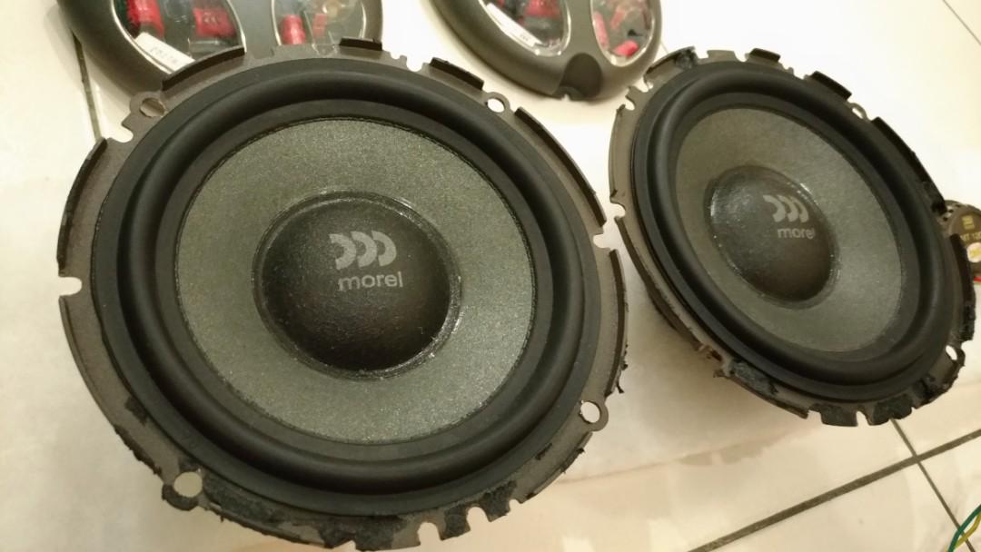 Morel Virtus 6.5" component Speaker Set, Auto Accessories on Carousell