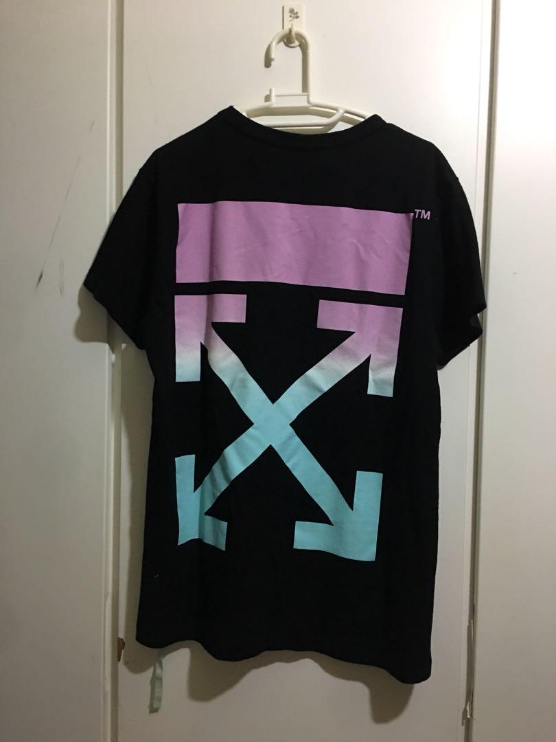 off white rainbow t shirt Cinosural International School