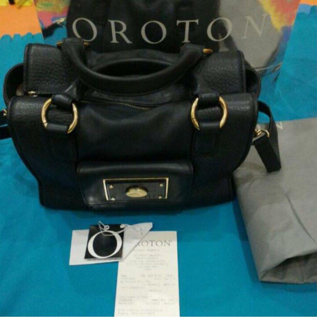 Oroton shop barrel bag