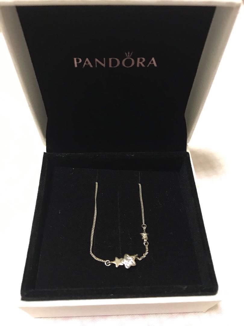 Pandora star necklace, Women's Fashion 