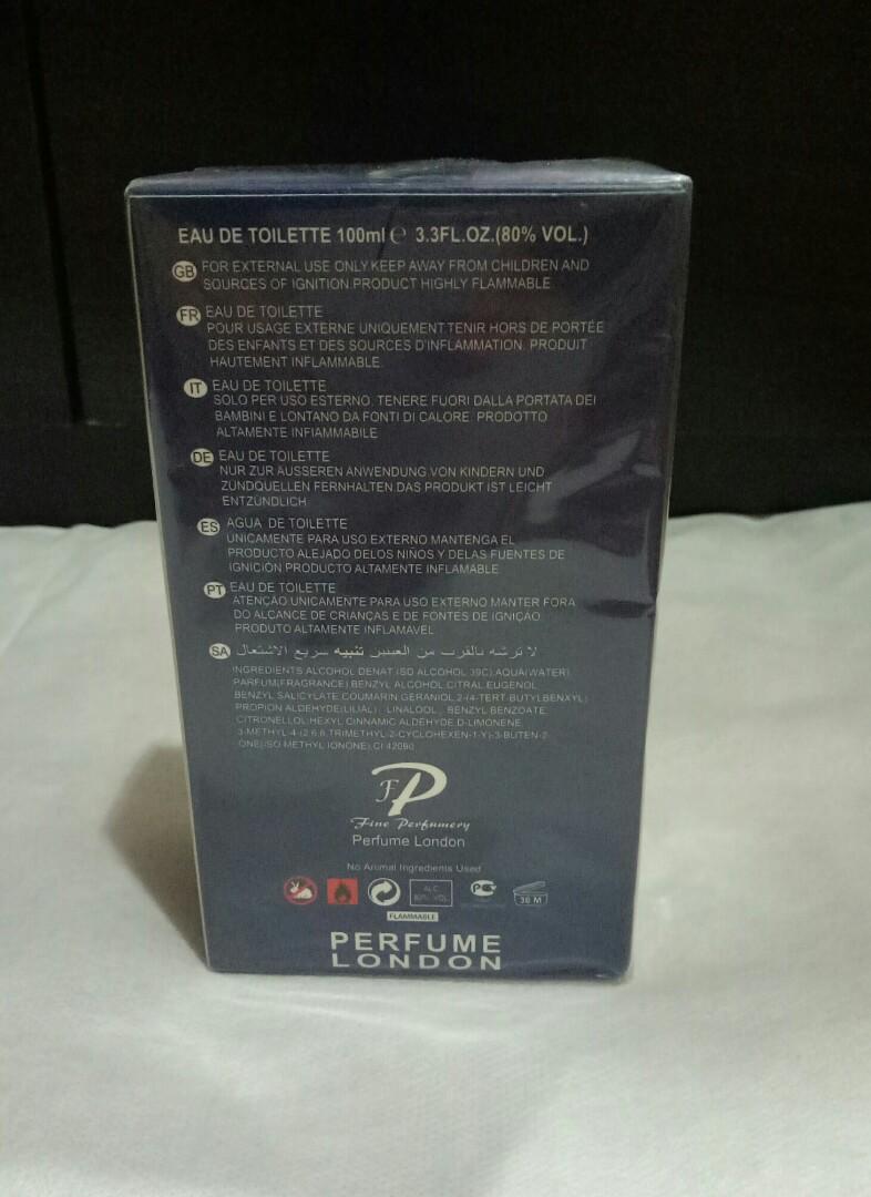 hidden code blue perfume