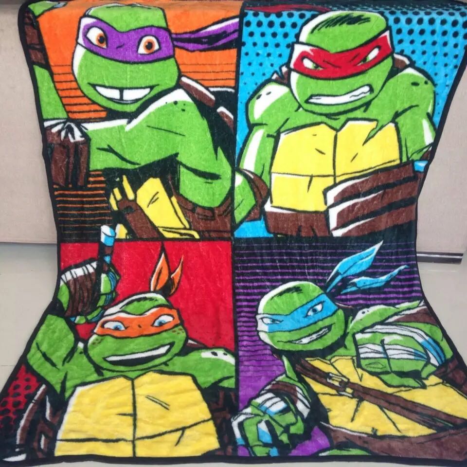 PO Ninja Turtle Blanket