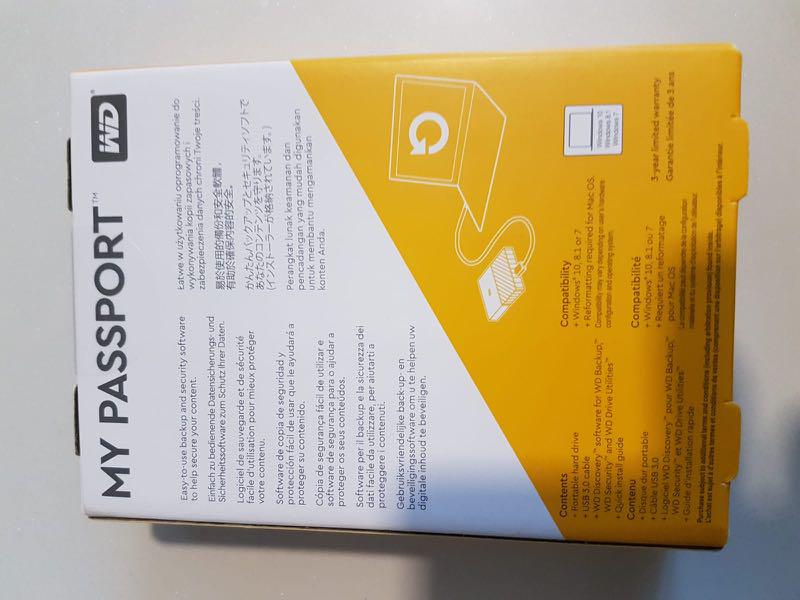 Portable Hard Disk, Computers & Tech, Parts & Accessories, Hard Disks