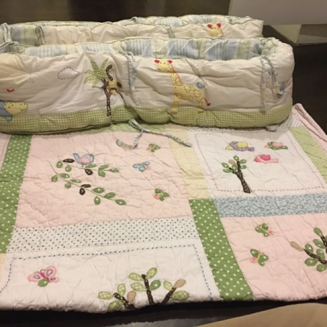 Pottery Barn Crib Bedding Set Babies Kids On Carousell