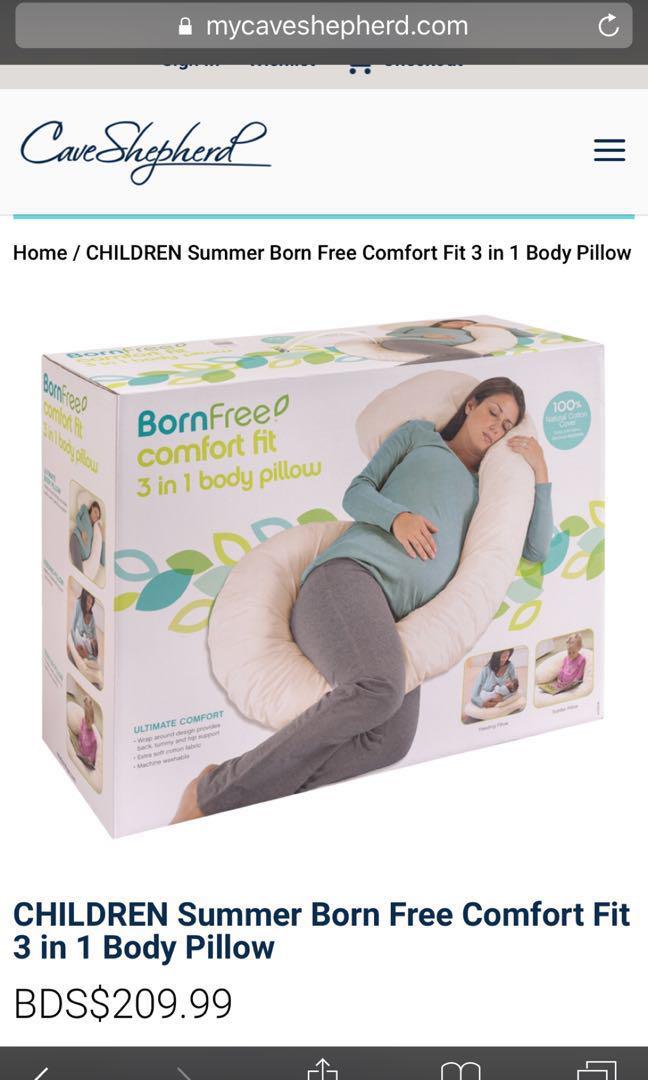 Pregnancy Feeding 3 In 1 Body Pillow Babies Kids Nursing