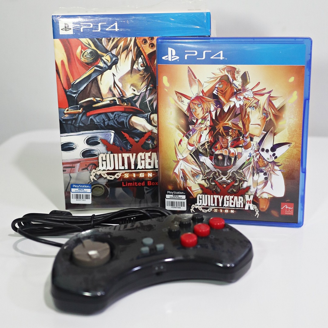 Ps4 Guilty Gear Xrd Sign Limited Edition Toys Games Video Gaming Video Games On Carousell