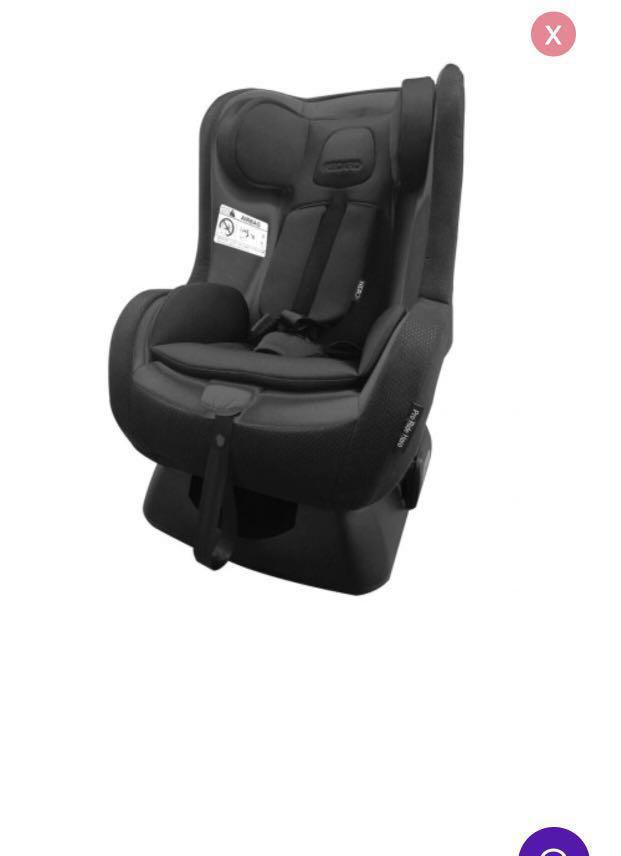 Recaro Proride Hero Car Seat Black Babies Kids Strollers