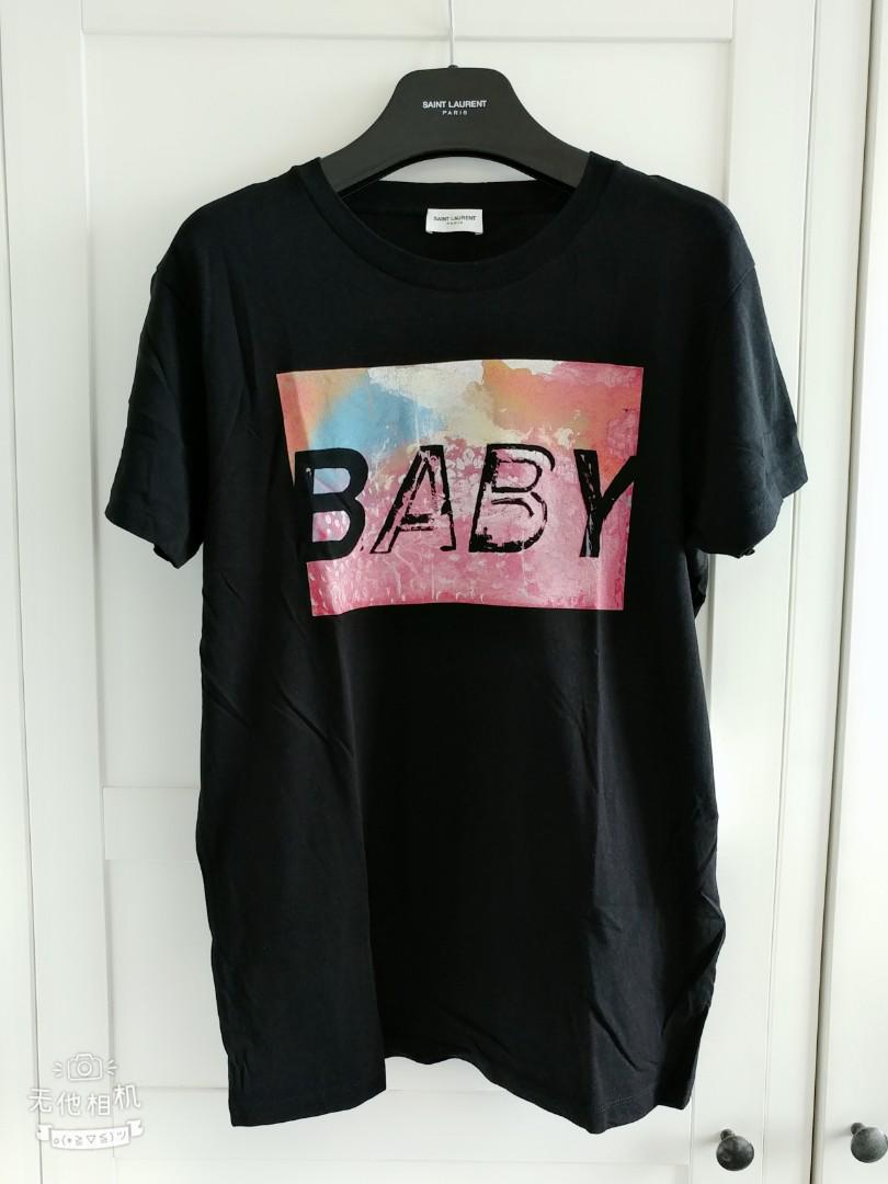 saint laurent baby tee