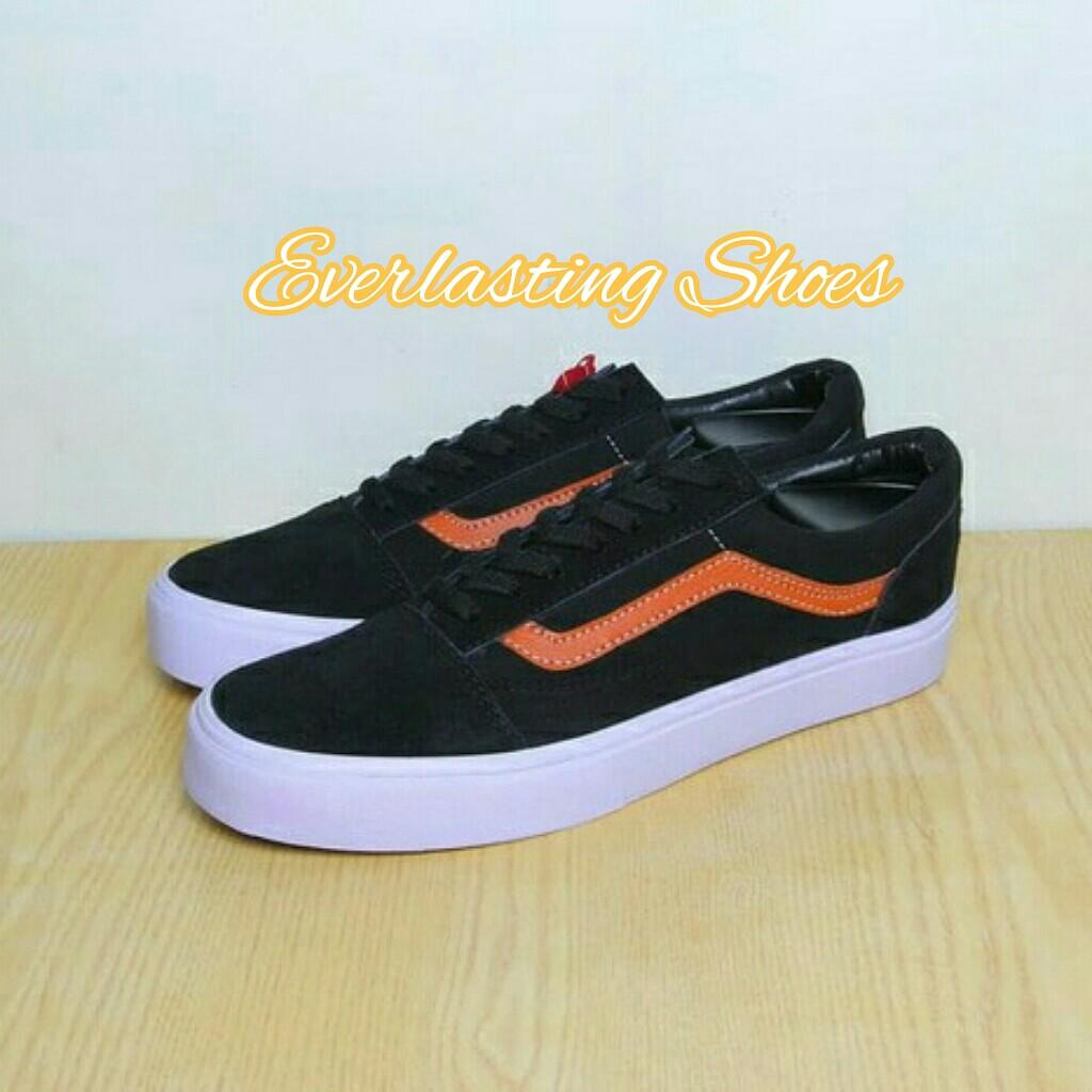 Sepatu Vans Oldskool Hitam Black Premium Quality Waffle DT Grade